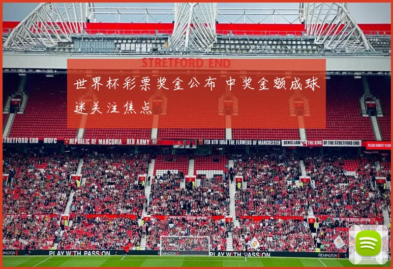 世界杯彩票奖金公布 中奖金额成球迷关注焦点