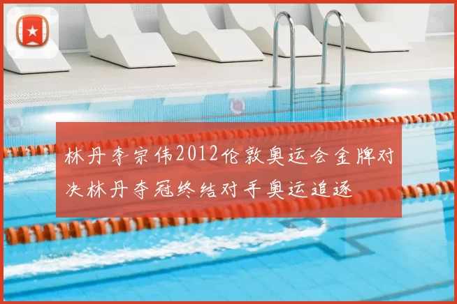 林丹李宗伟2012伦敦奥运会金牌对决林丹夺冠终结对手奥运追逐